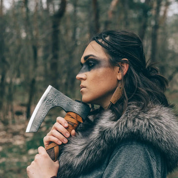 Bearded Viking Axe
