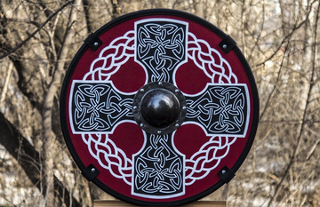 Celtic cross shield