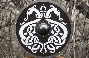 norse dragon shield