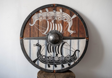 drakkar viking shield