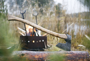 Forged felling axe