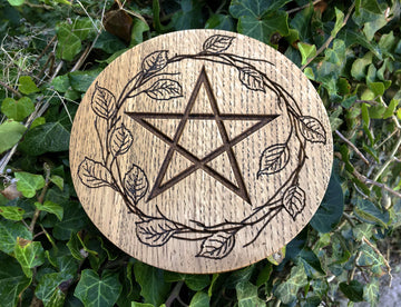 wooden pentacle