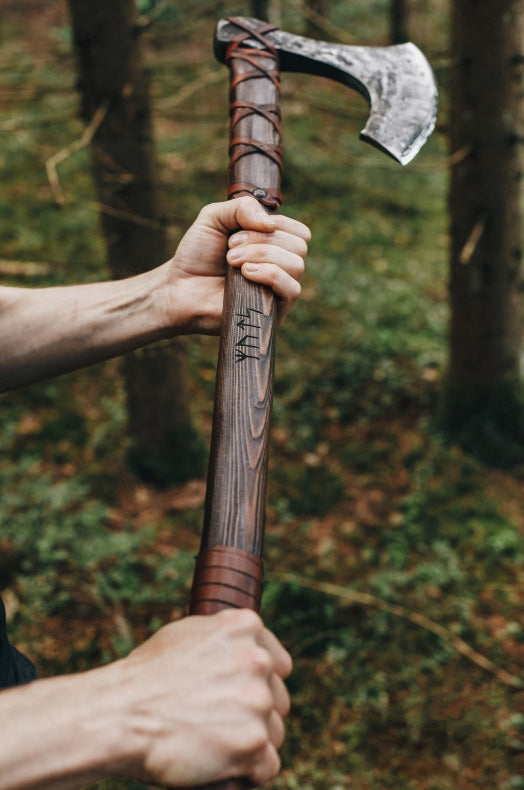 Viking war axe