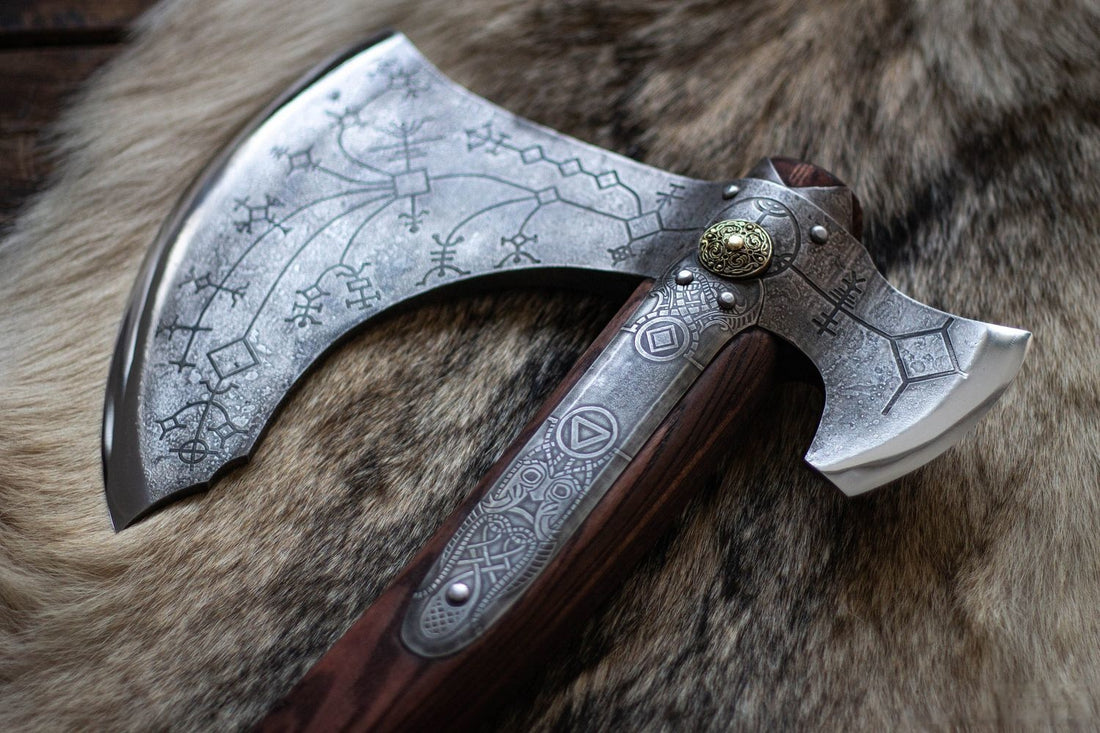 Kratos forged axe