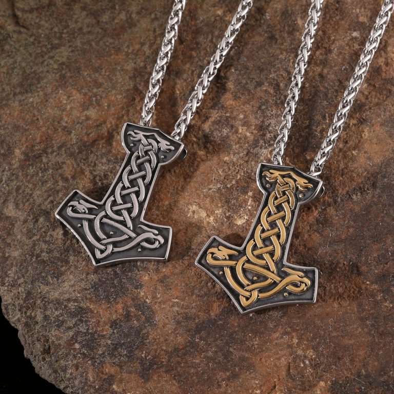 Thor hammer necklace
