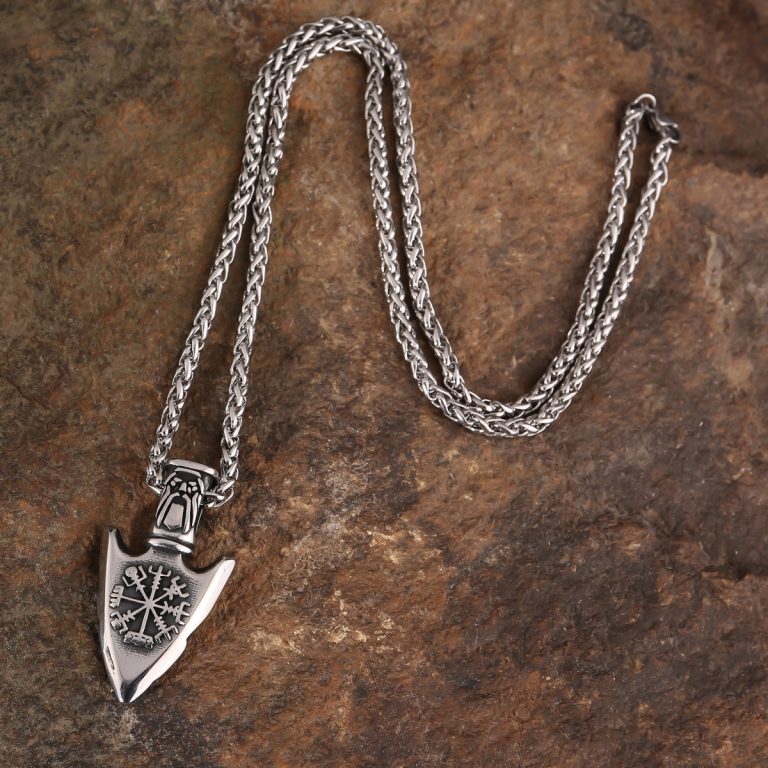 viking spear pendant