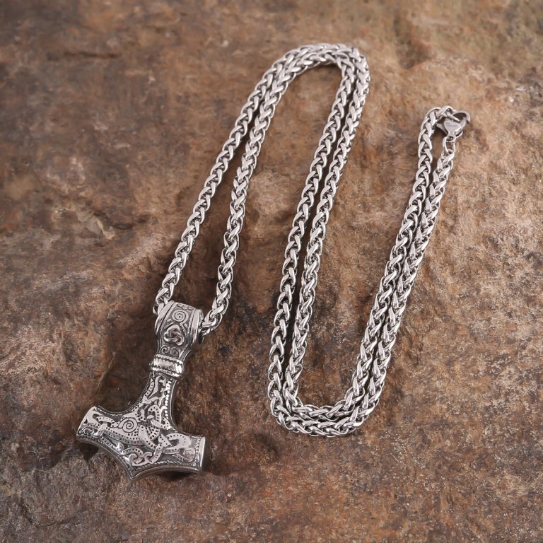 viking hammer necklace