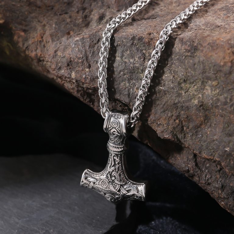 viking hammer necklace