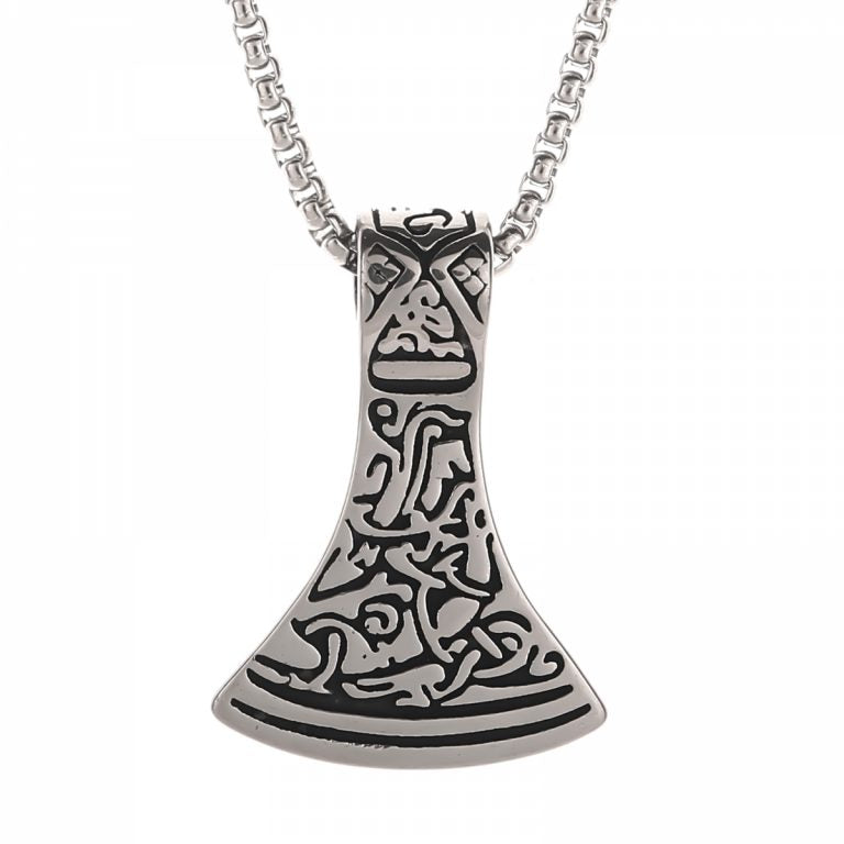 Norse axe necklace