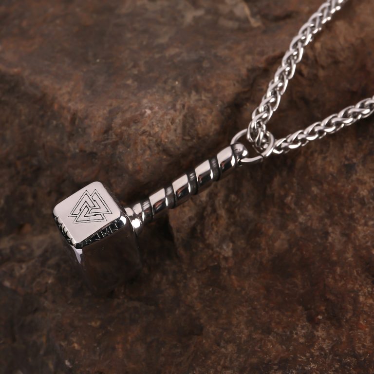 Viking hammer necklace