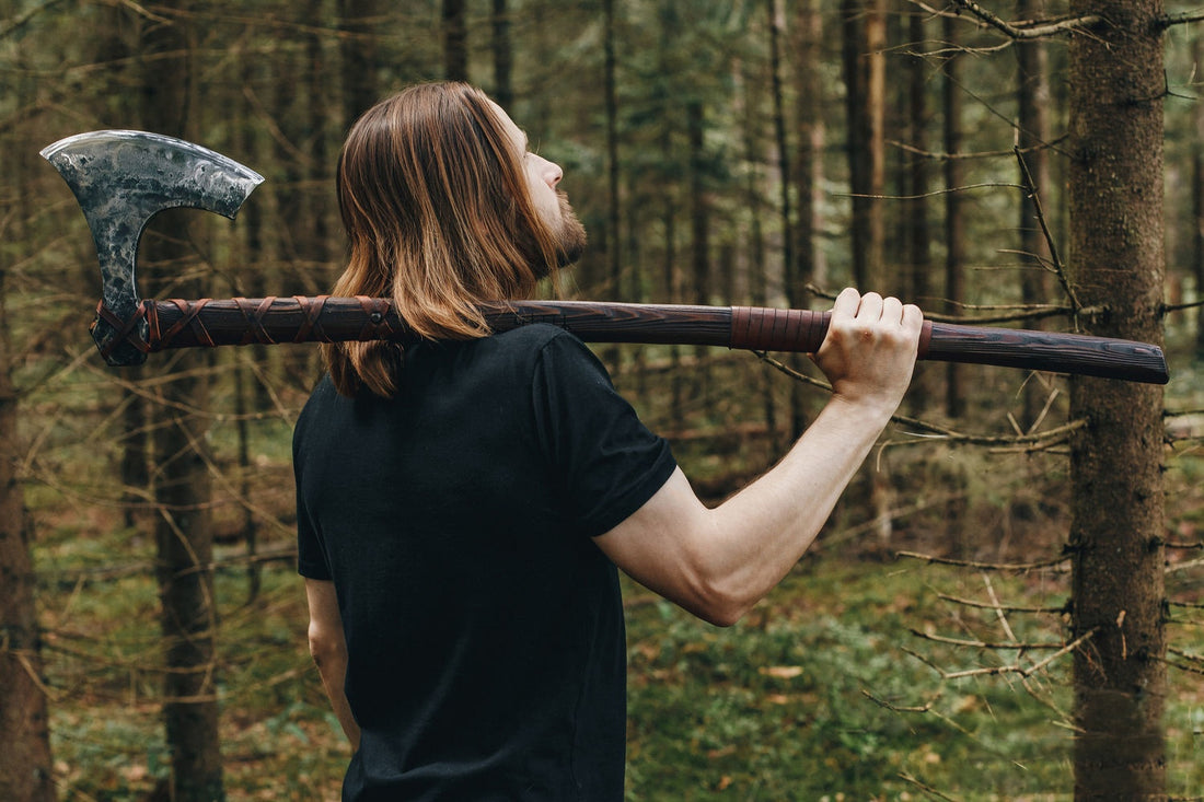 Viking battle axe