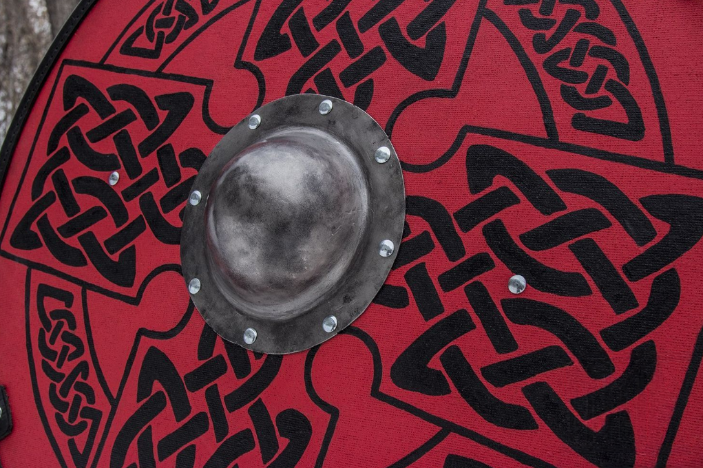 Celtic cross shield
