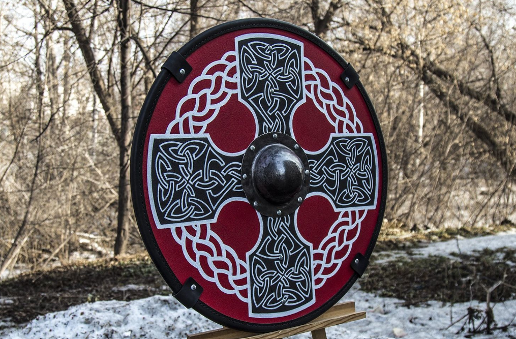 Celtic cross shield