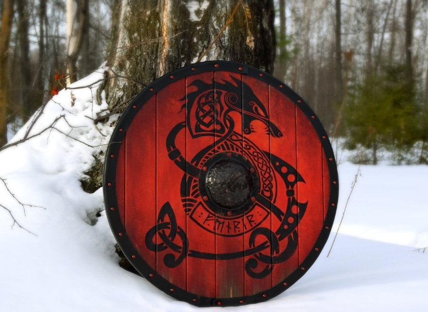 Fenrir Viking Shield