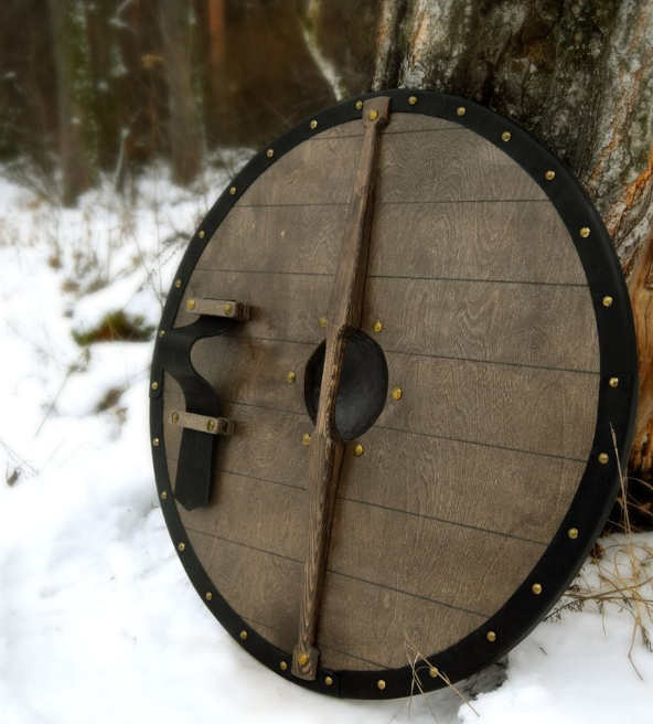 viking battle shield