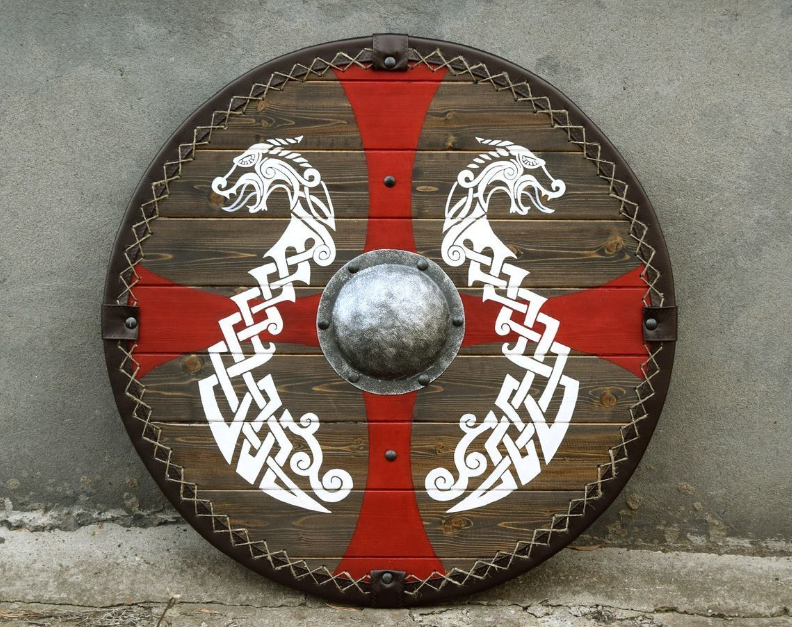 handmade viking shield