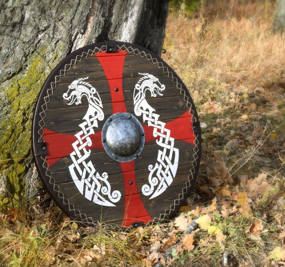 Drakkar viking shield