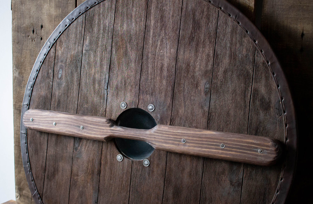 wooden shield
