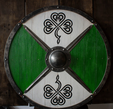 Forged viking shield