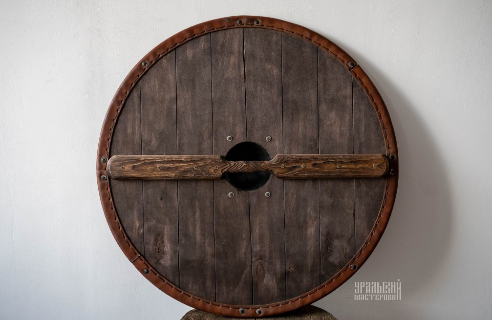 wooden shield