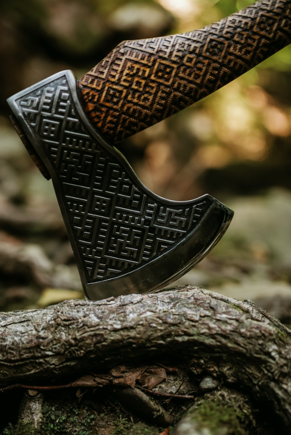 Authentic Norse axe