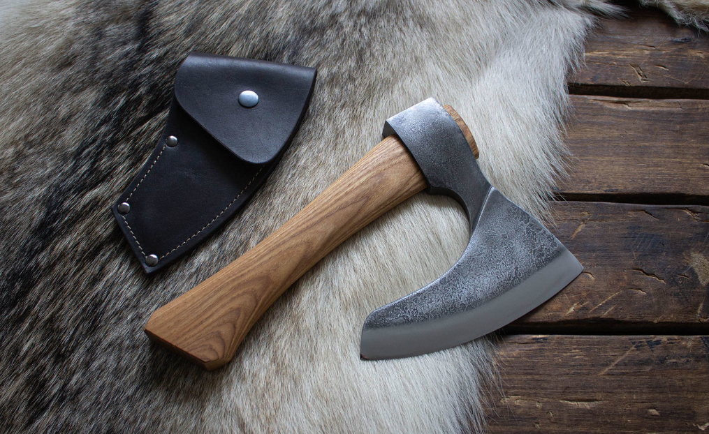 Forged BBQ axe