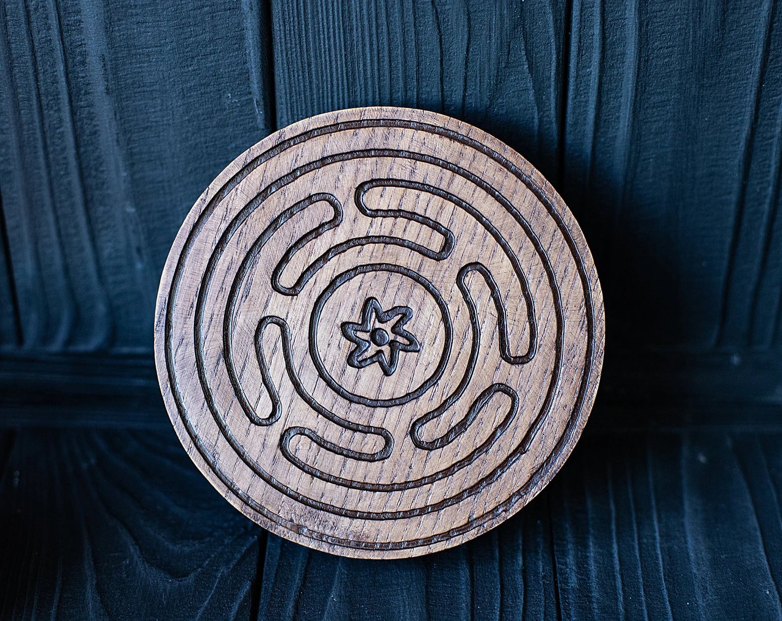 Wooden Hecate’s Wheel