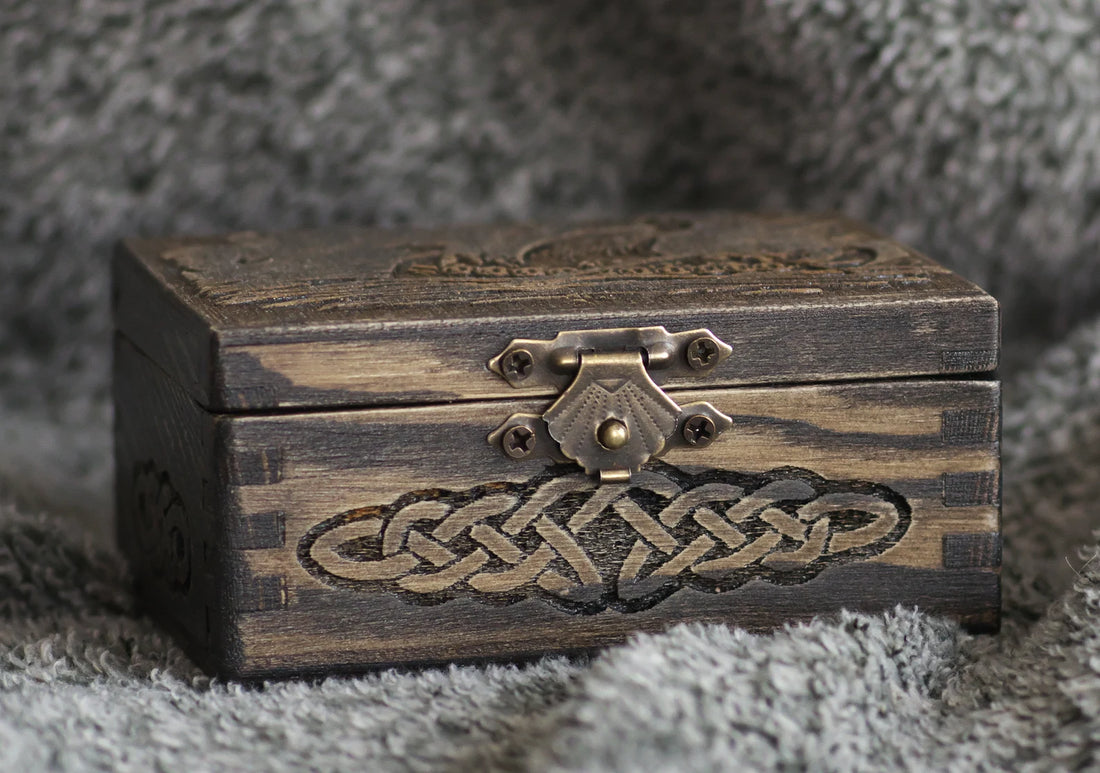 viking ship box