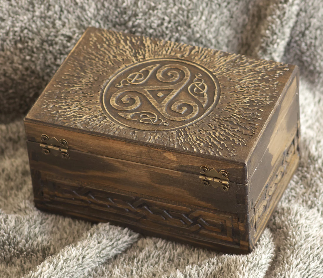celtic jewelry box