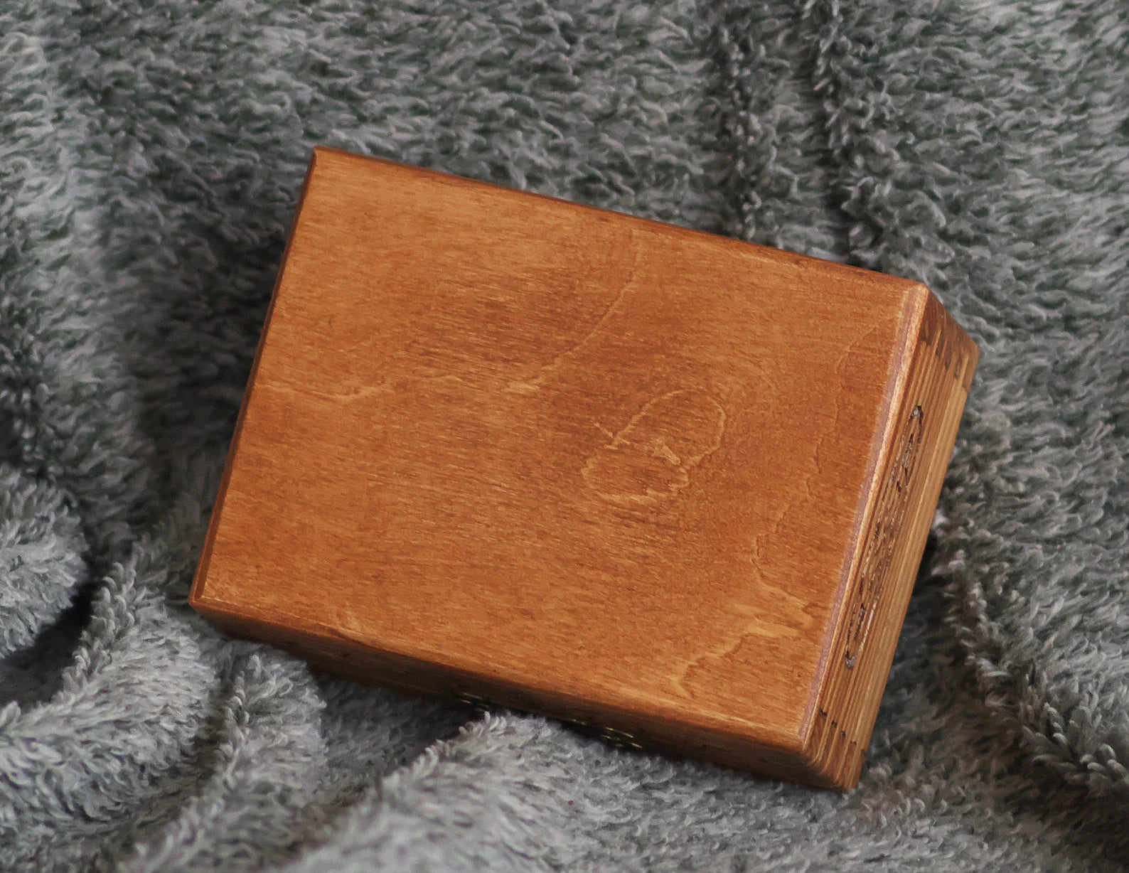 carved viking box