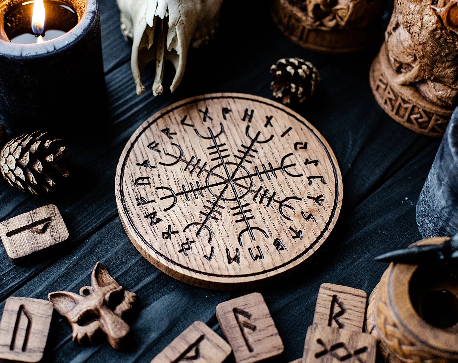 viking altar board