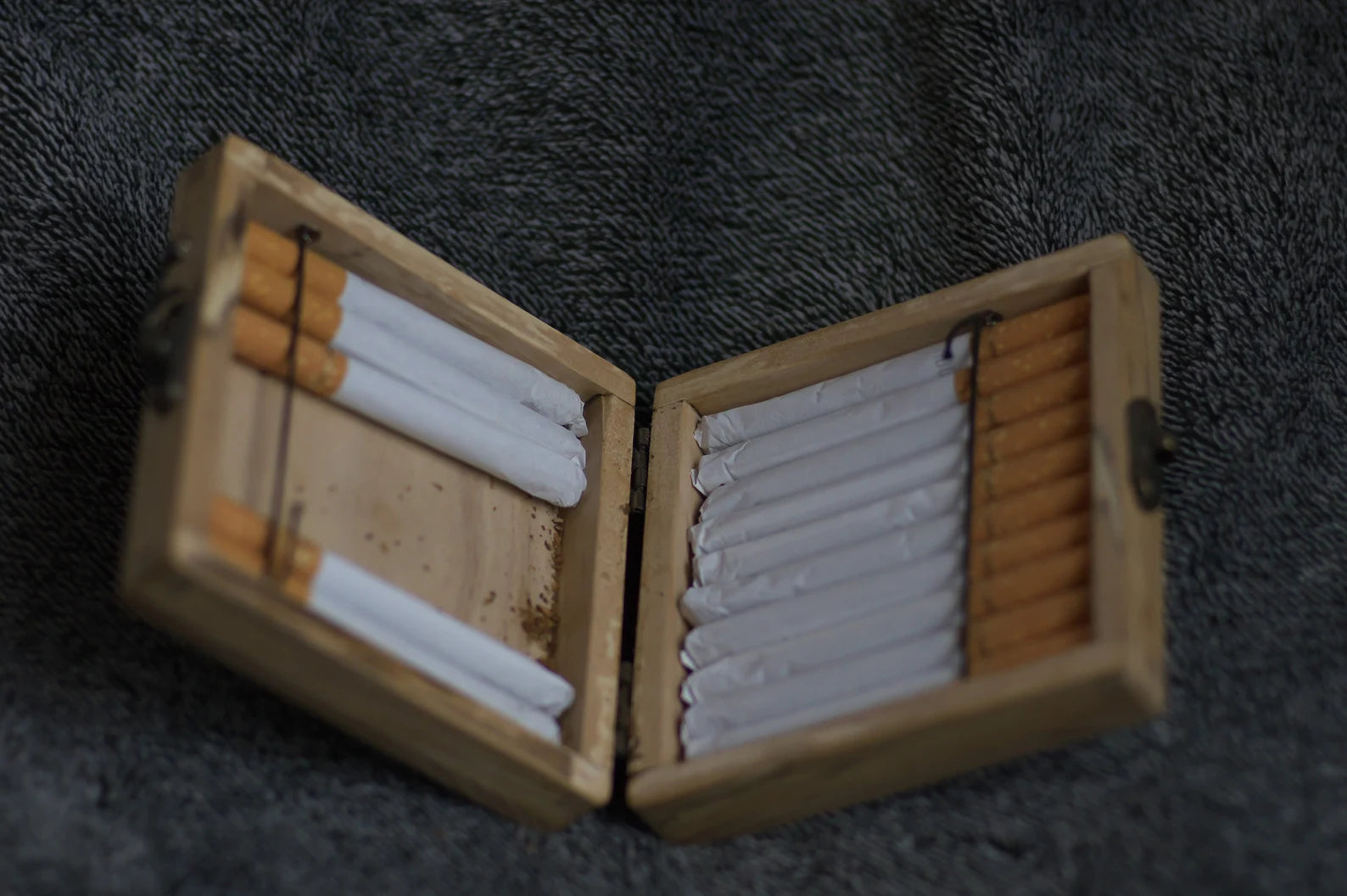 Viking Cigarette Box | Norse-Inspired Storage Chest