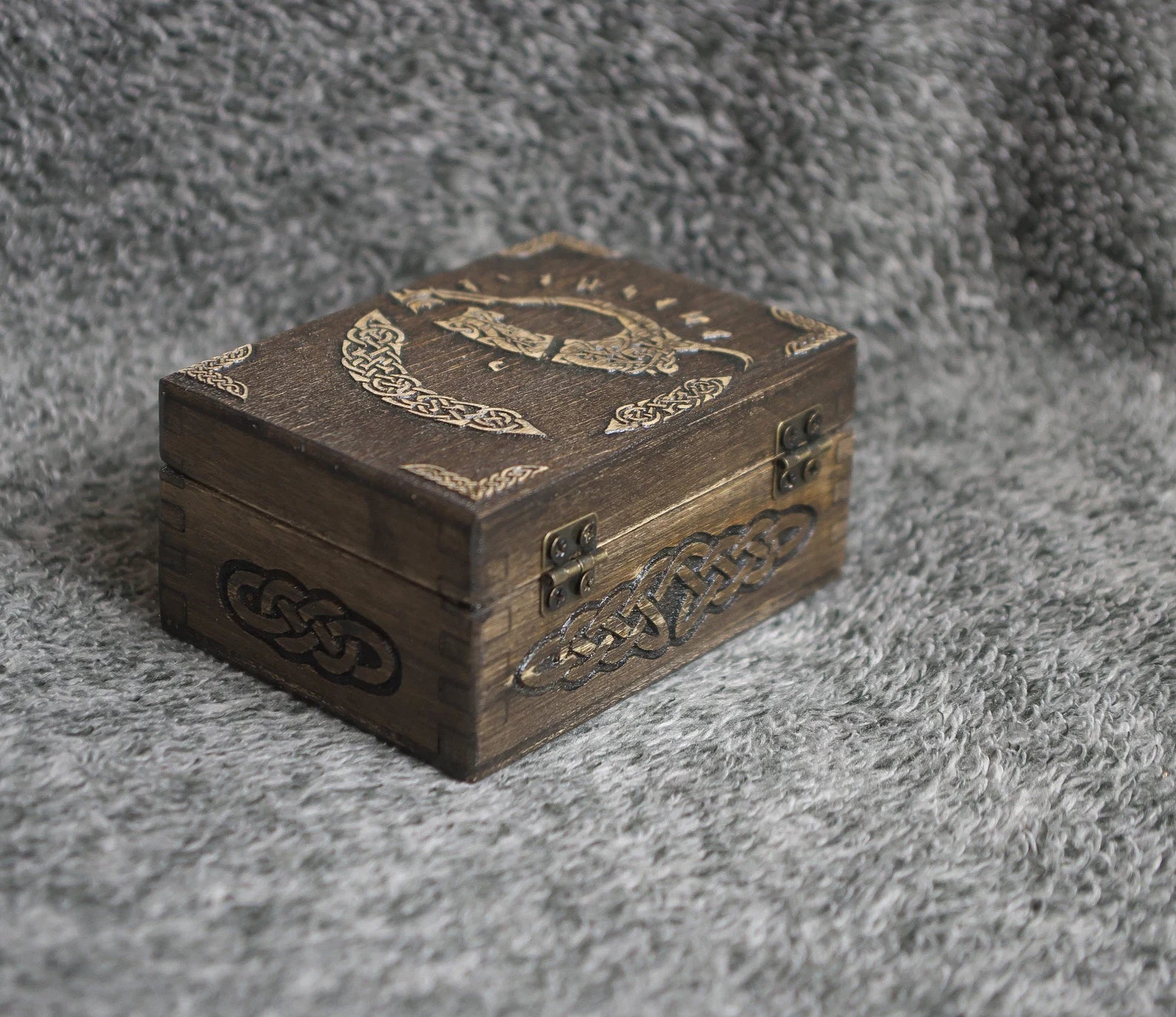 handmade viking box
