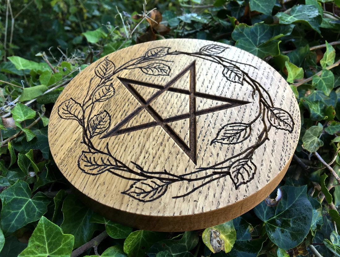 wooden pentacle