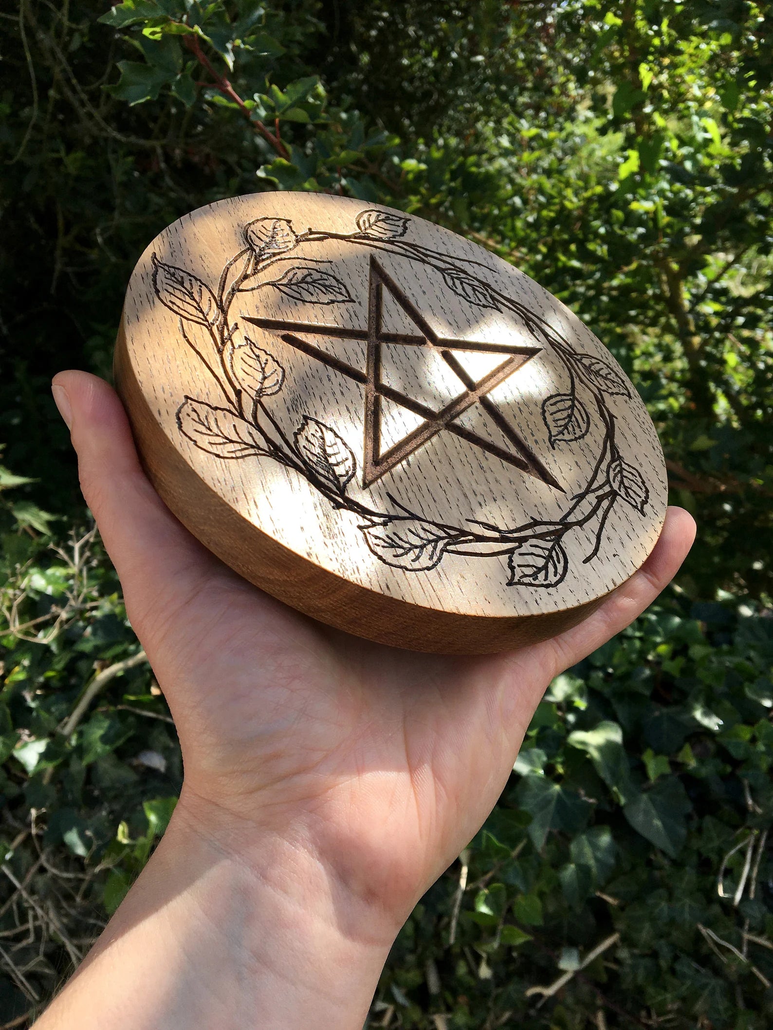 carved altar decor