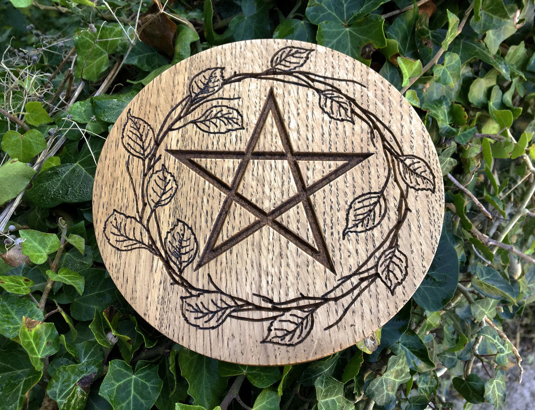 wooden pentacle