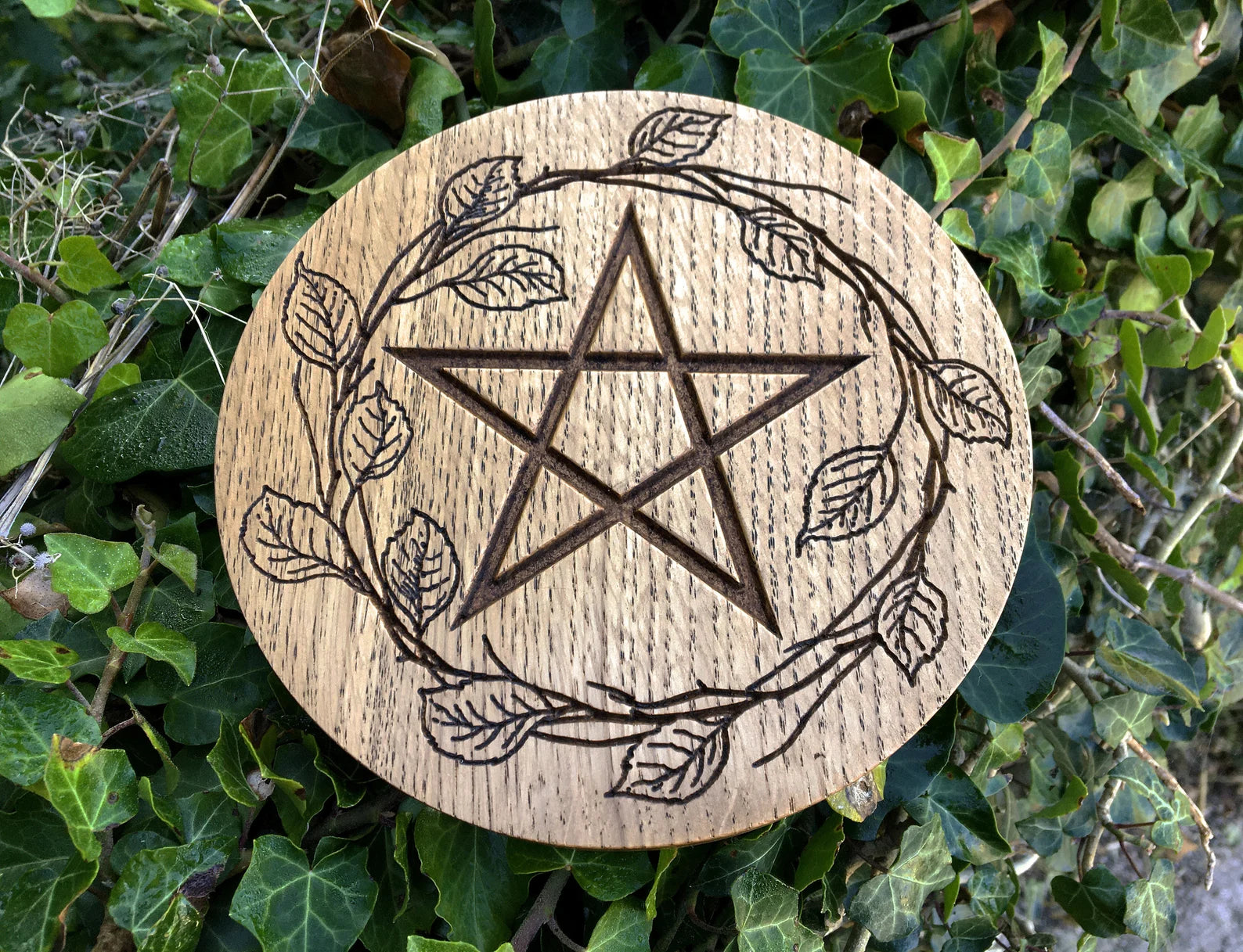 wooden pentacle