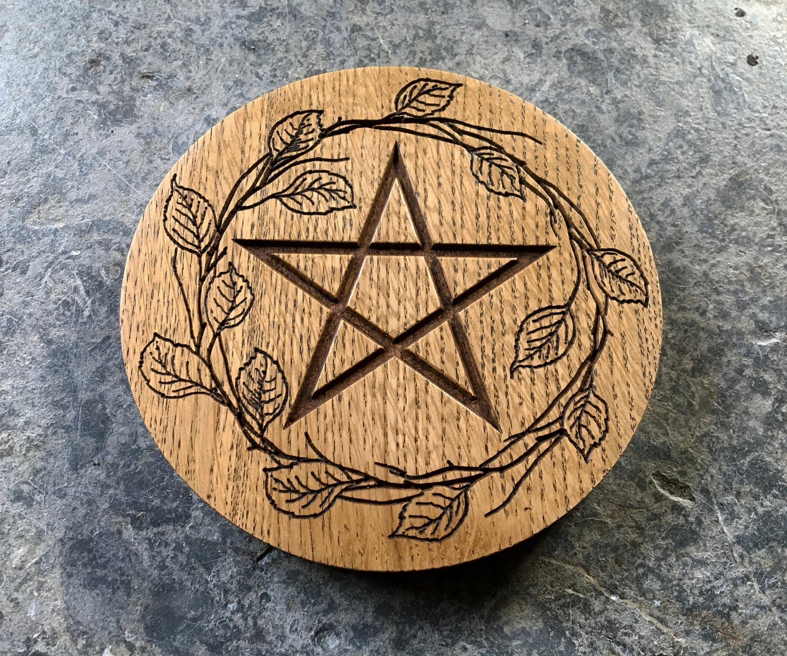 Pentacle Altar Board