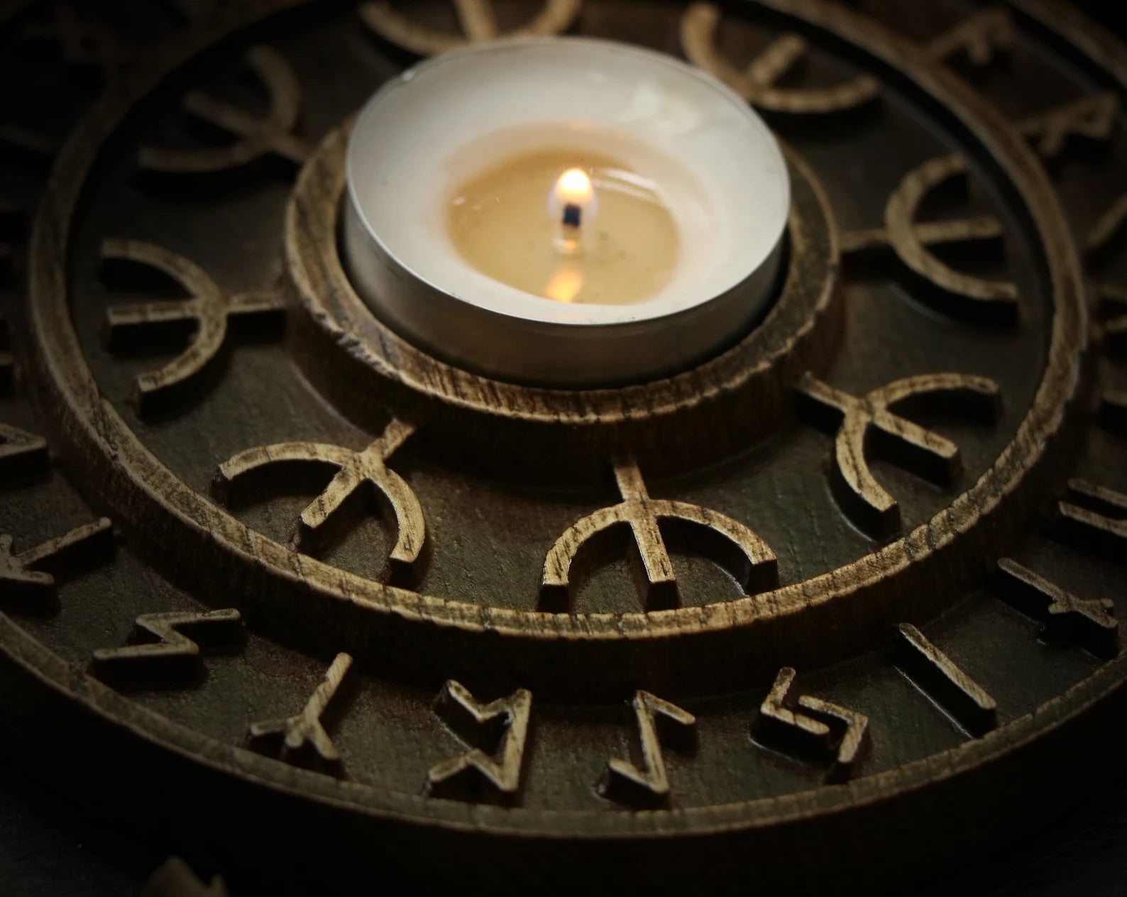 viking candle holder