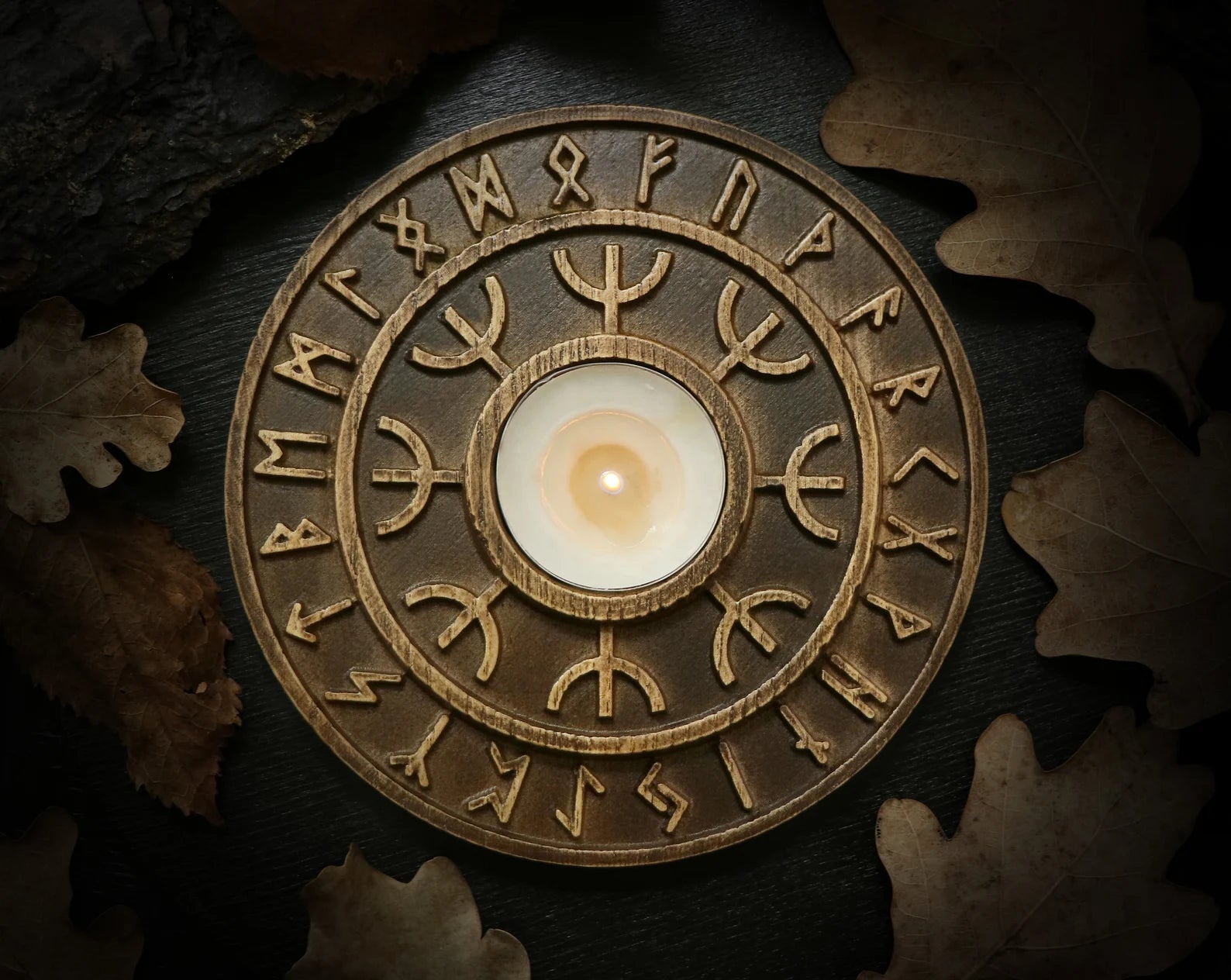 norse altar decor