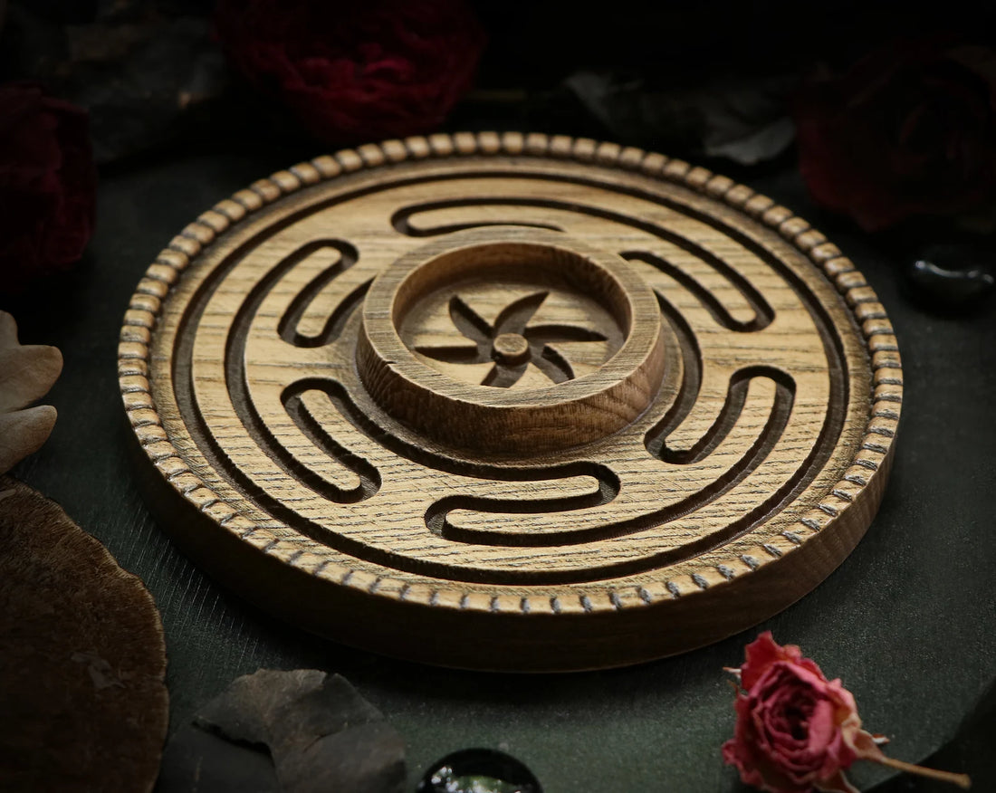 Hecate’s Wheel Candle Holder