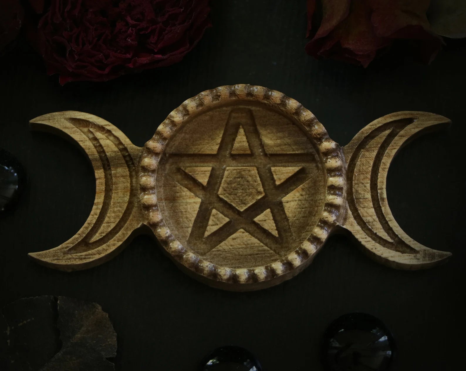 Moon altar decor