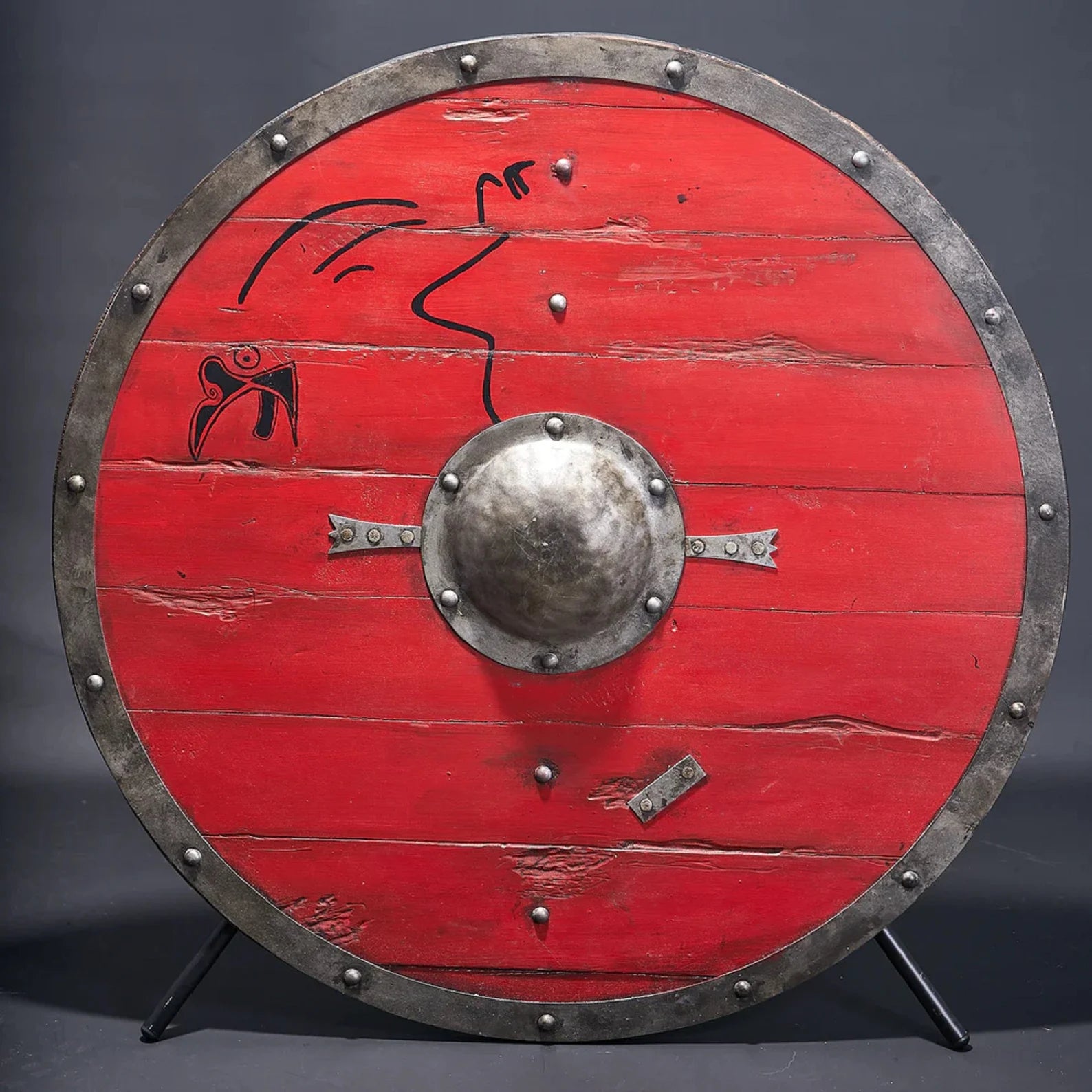 Historical Viking replica shield