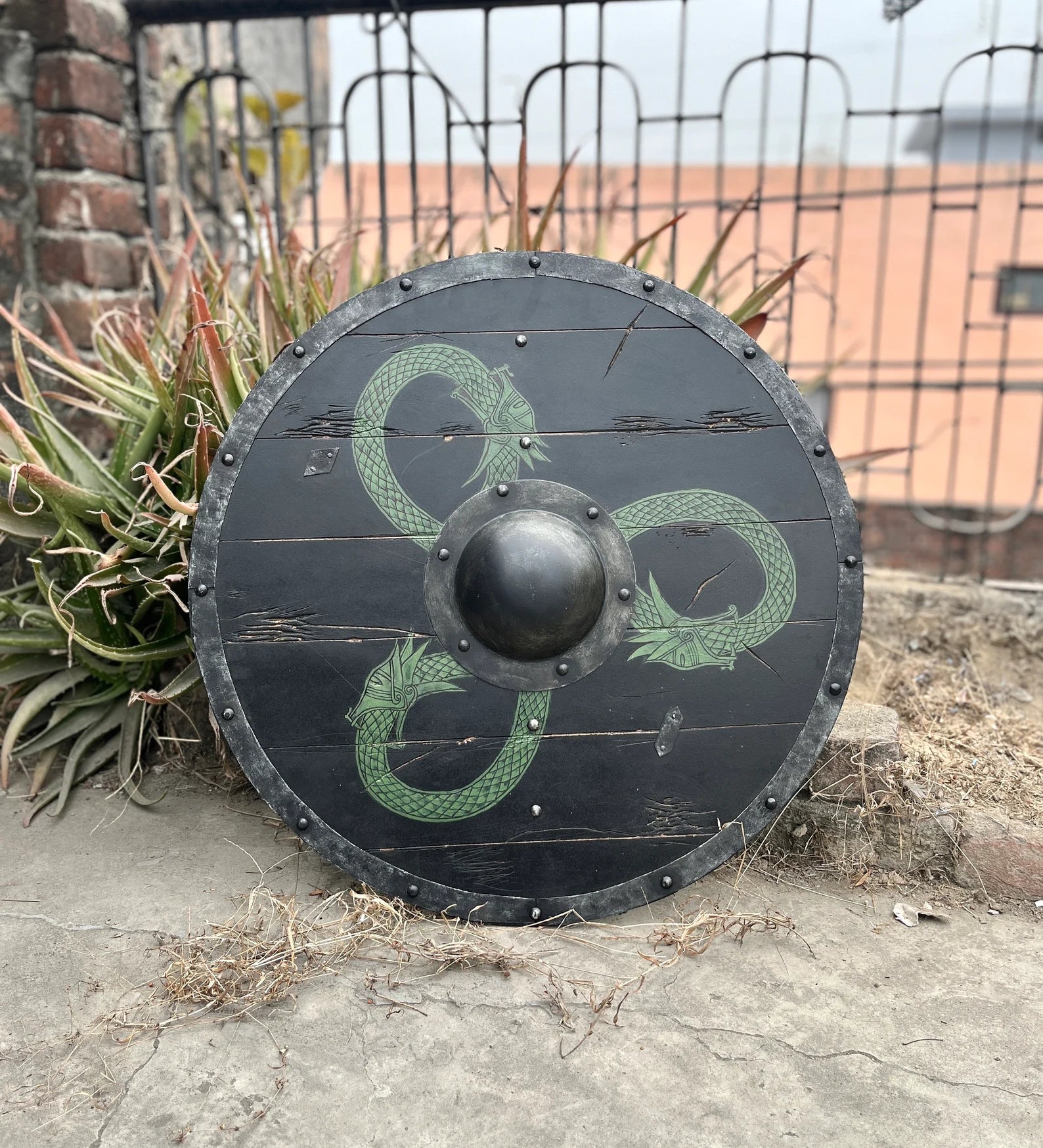 Viking shield replica
