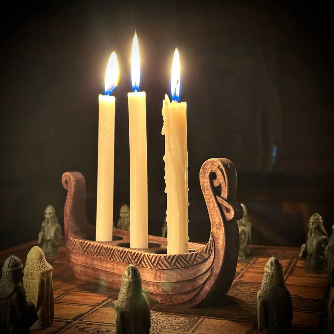 drakkar candle holder
