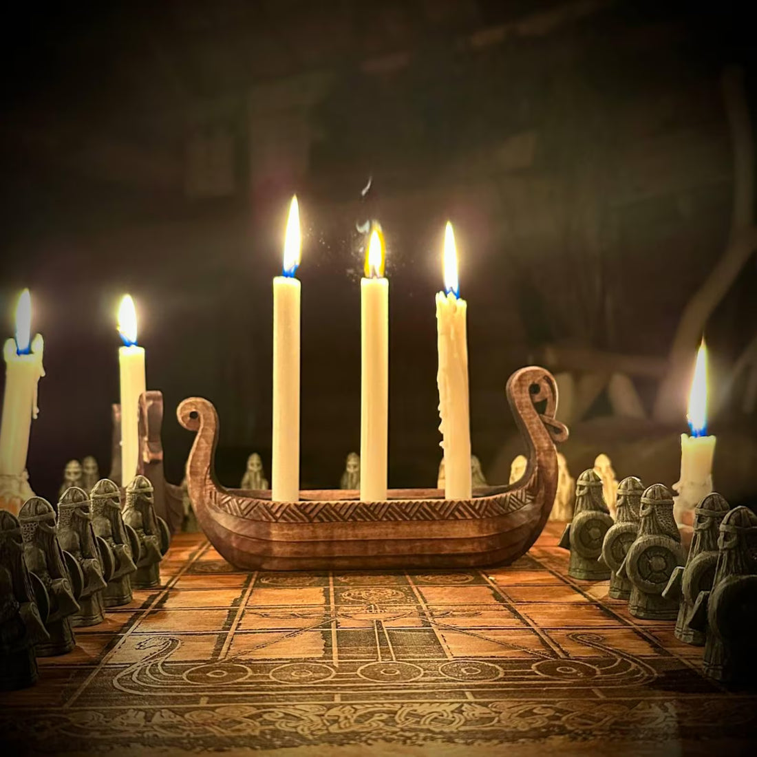 drakkar candle holder