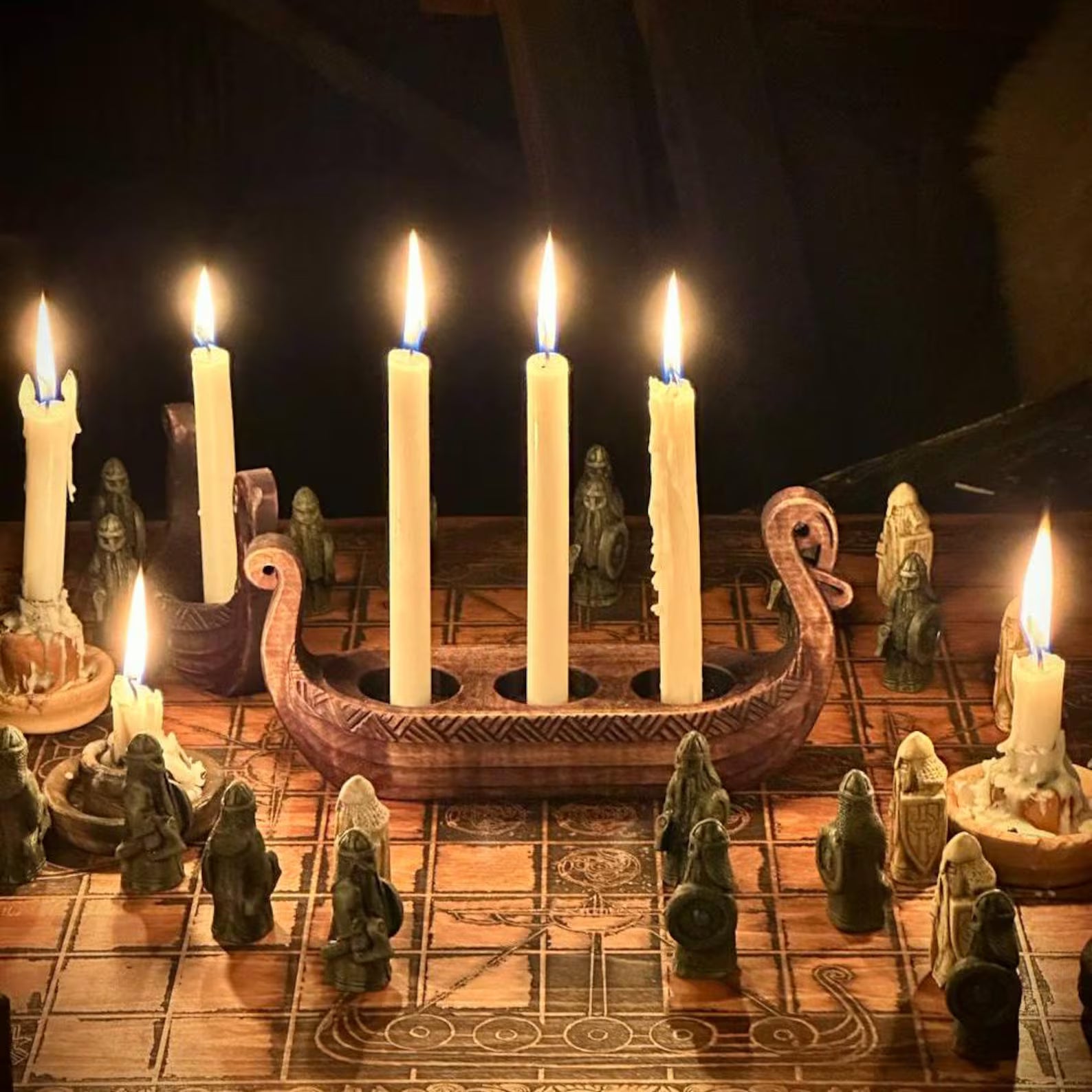 norse candle holder