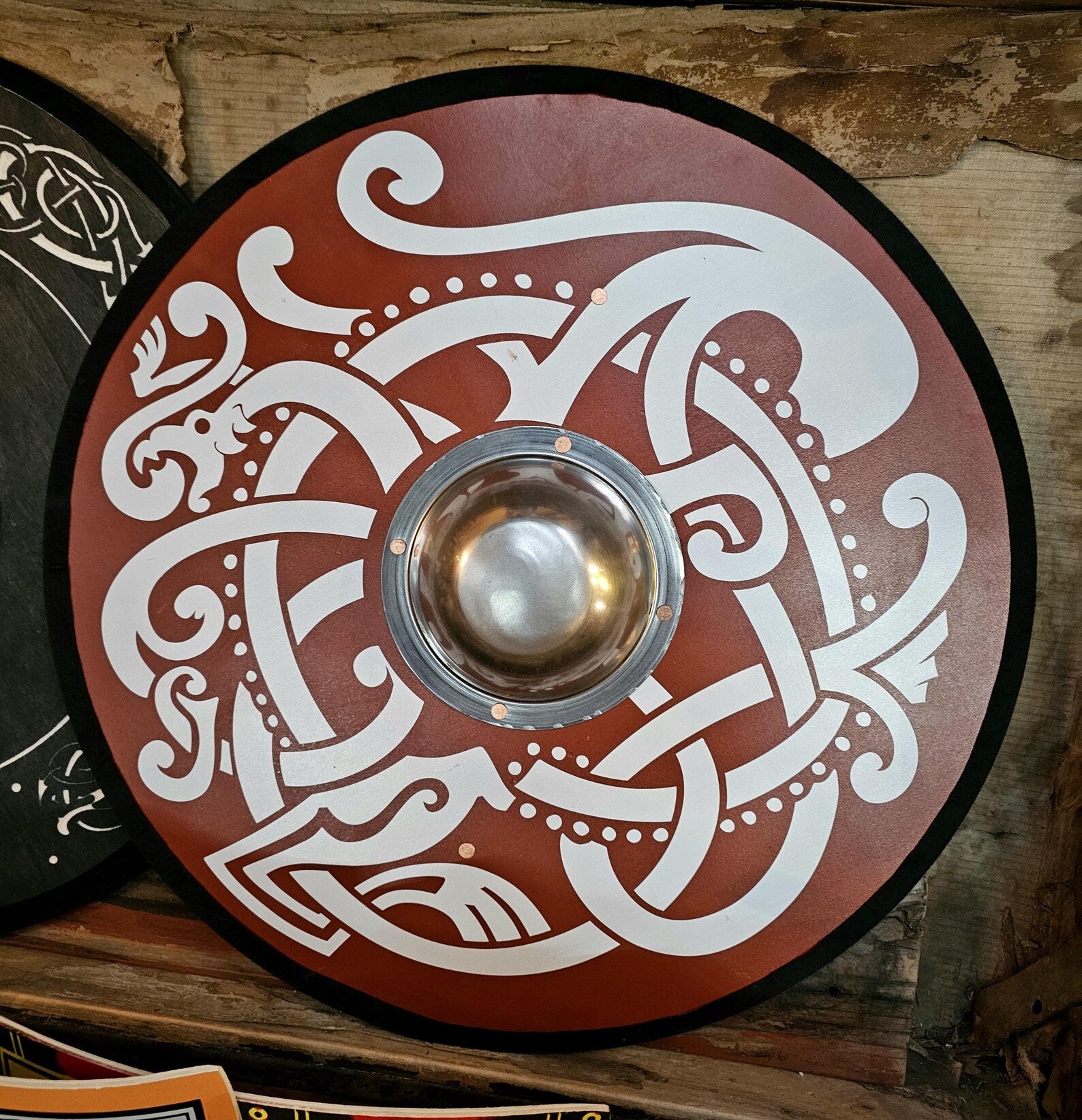 handmade viking shield